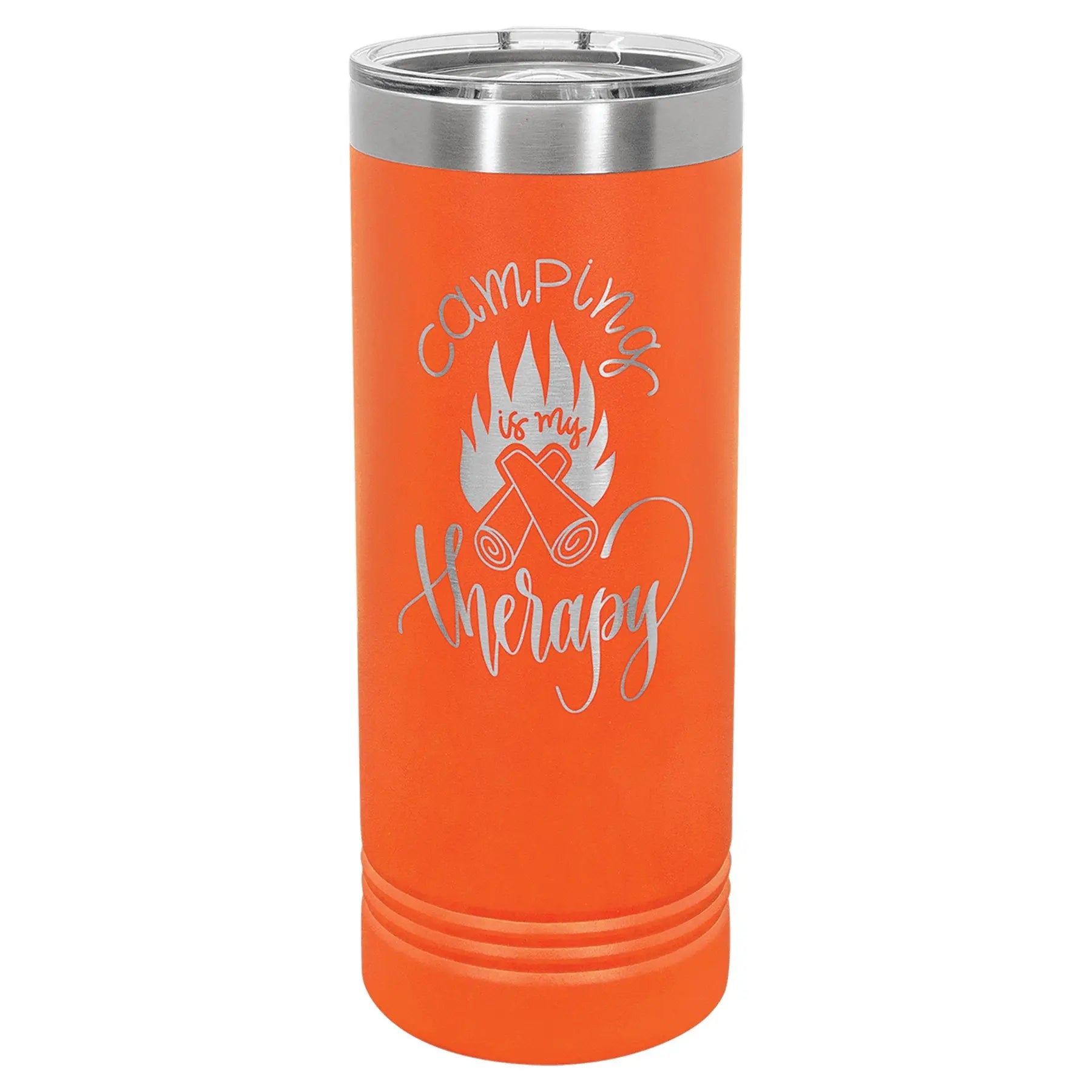 22 oz. Skinny Tumbler with Slider Lid - Custom - Smalltown Connetchin