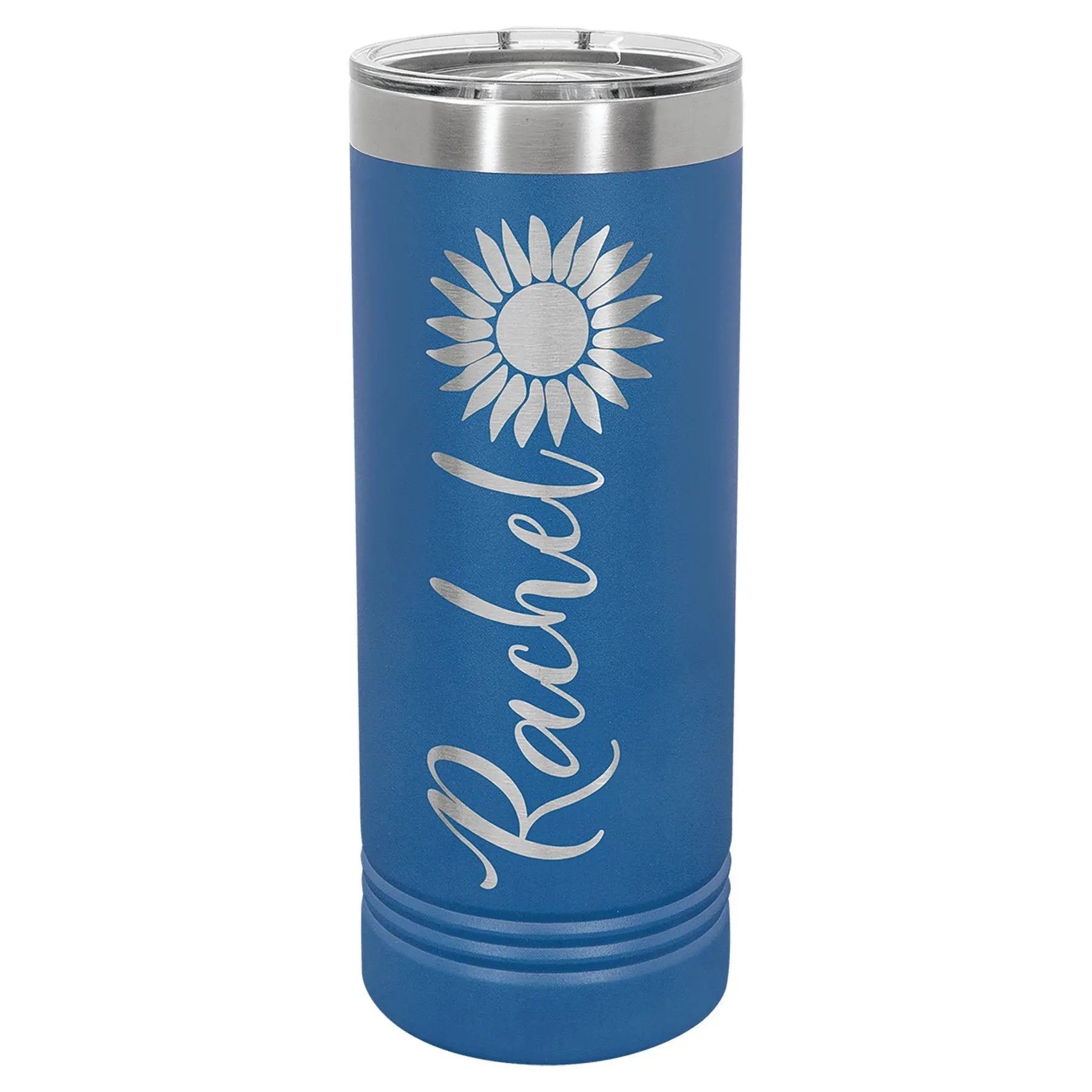 22 oz. Skinny Tumbler with Slider Lid - Custom - Smalltown Connetchin