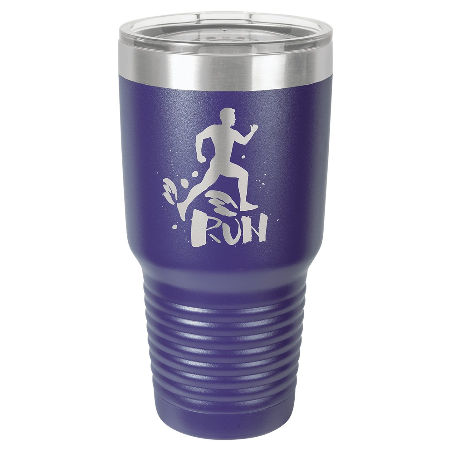 30 oz. Vacuum Insulated Ringneck Tumbler with Clear Lid - Custom - Smalltown ConnEtchin