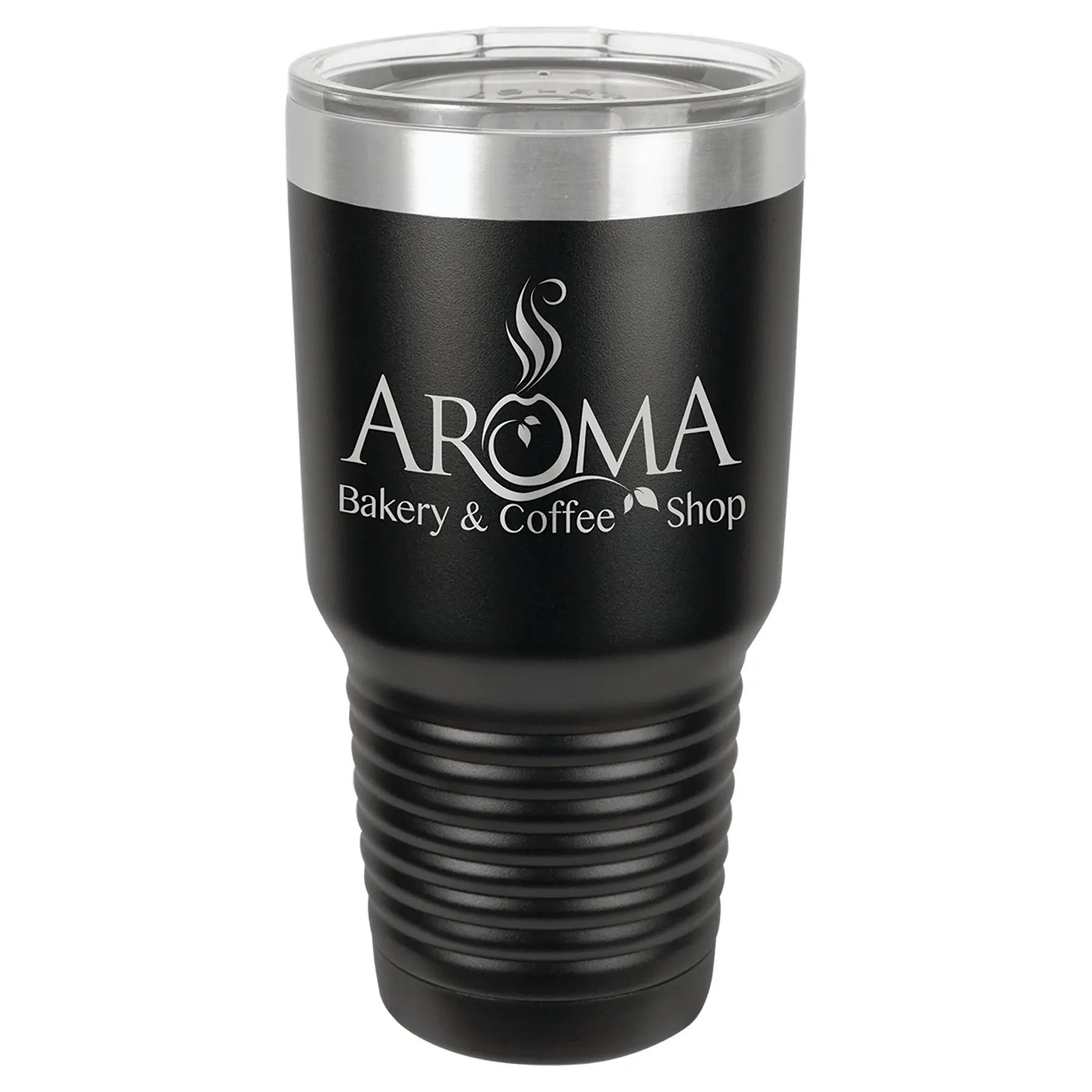 30 oz. Vacuum Insulated Ringneck Tumbler with Clear Lid - Custom - Smalltown Connetchin
