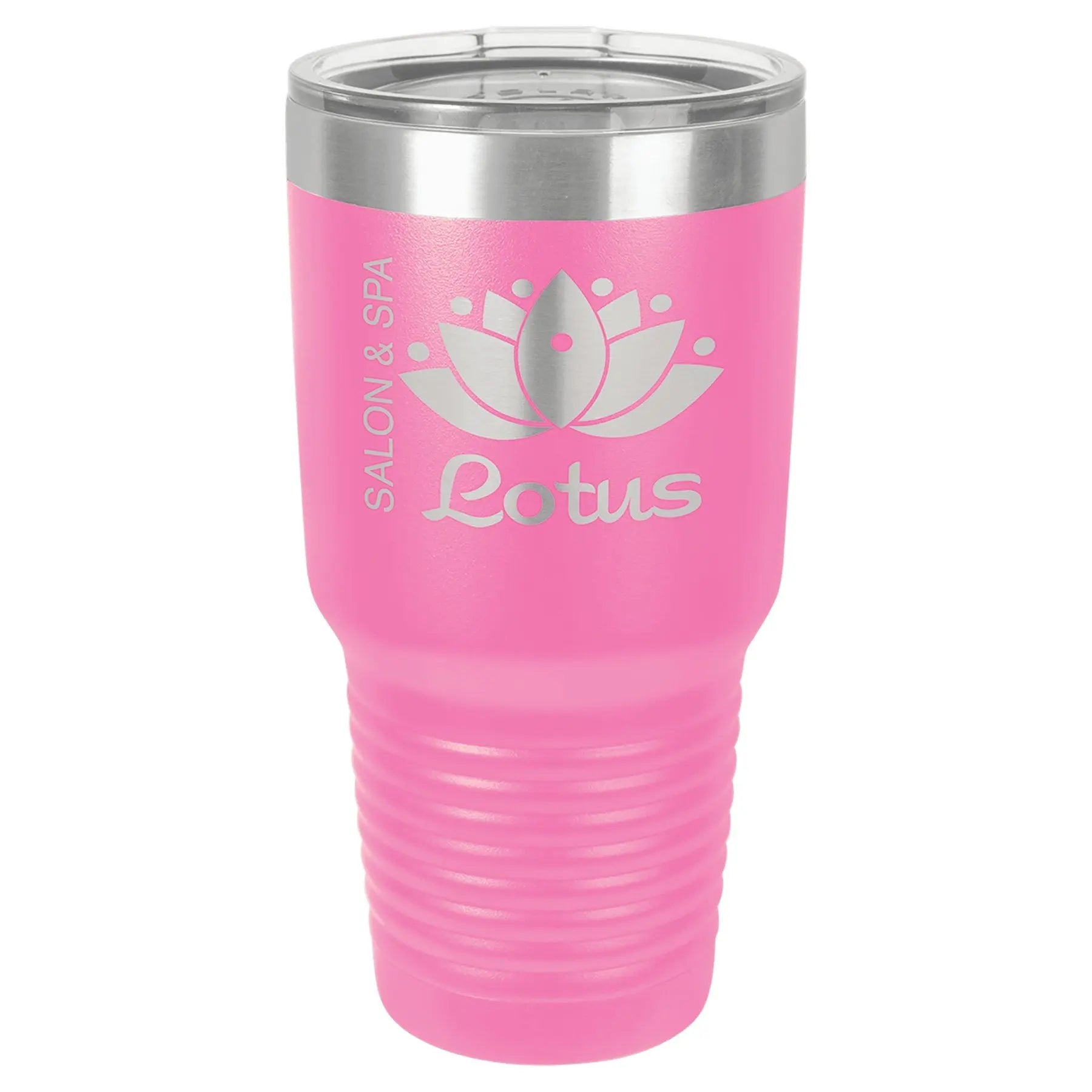 30 oz. Vacuum Insulated Ringneck Tumbler with Clear Lid - Custom - Smalltown Connetchin