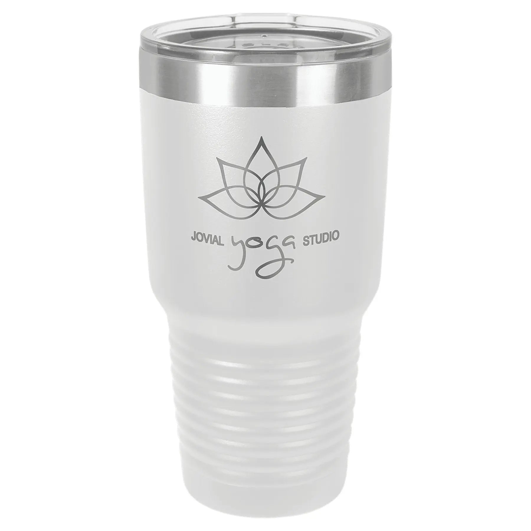 30 oz. Vacuum Insulated Ringneck Tumbler with Clear Lid - Custom - Smalltown Connetchin