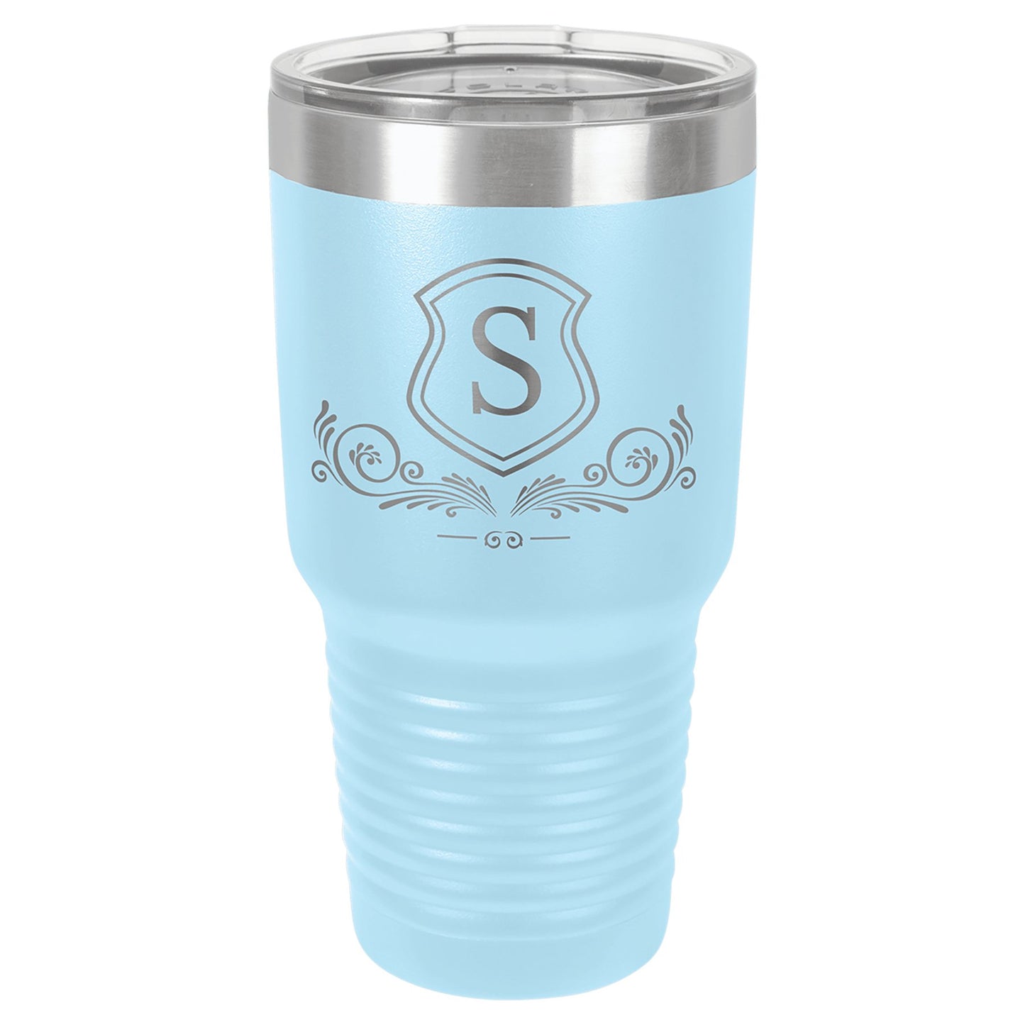 30 oz. Vacuum Insulated Ringneck Tumbler with Clear Lid - Custom - Smalltown ConnEtchin