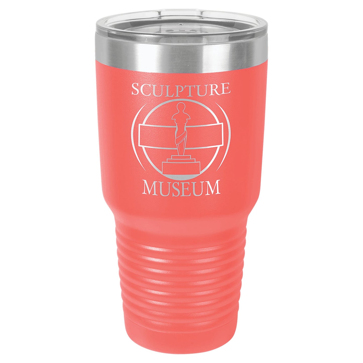 30 oz. Vacuum Insulated Ringneck Tumbler with Clear Lid - Custom - Smalltown ConnEtchin