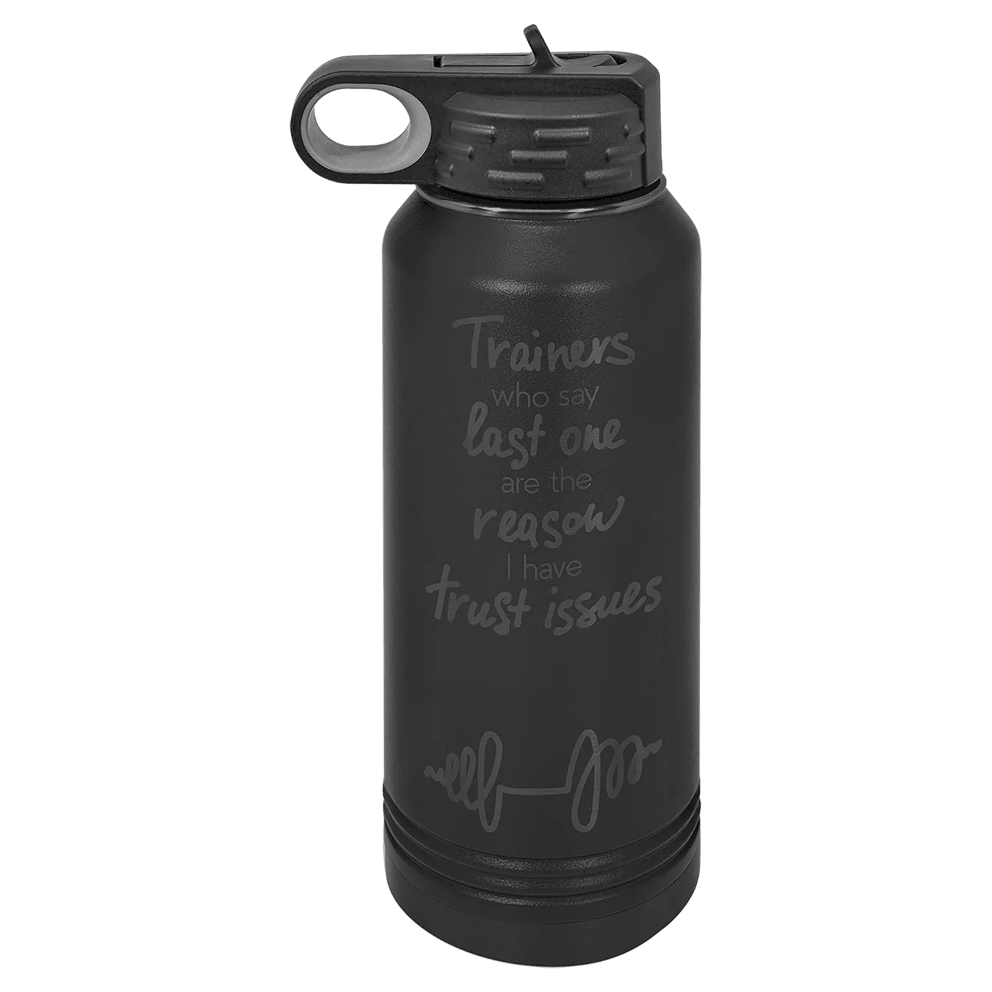 32 oz. Ion Plated Stainless Steel Bottle - Customized - Smalltown Connetchin