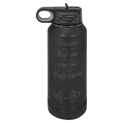 32 oz. Ion Plated Stainless Steel Bottle - Customized - Smalltown Connetchin
