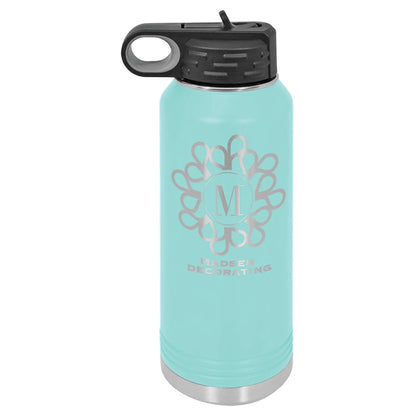 32 oz. Stainless Steel Bottle - Customized - Smalltown Connetchin