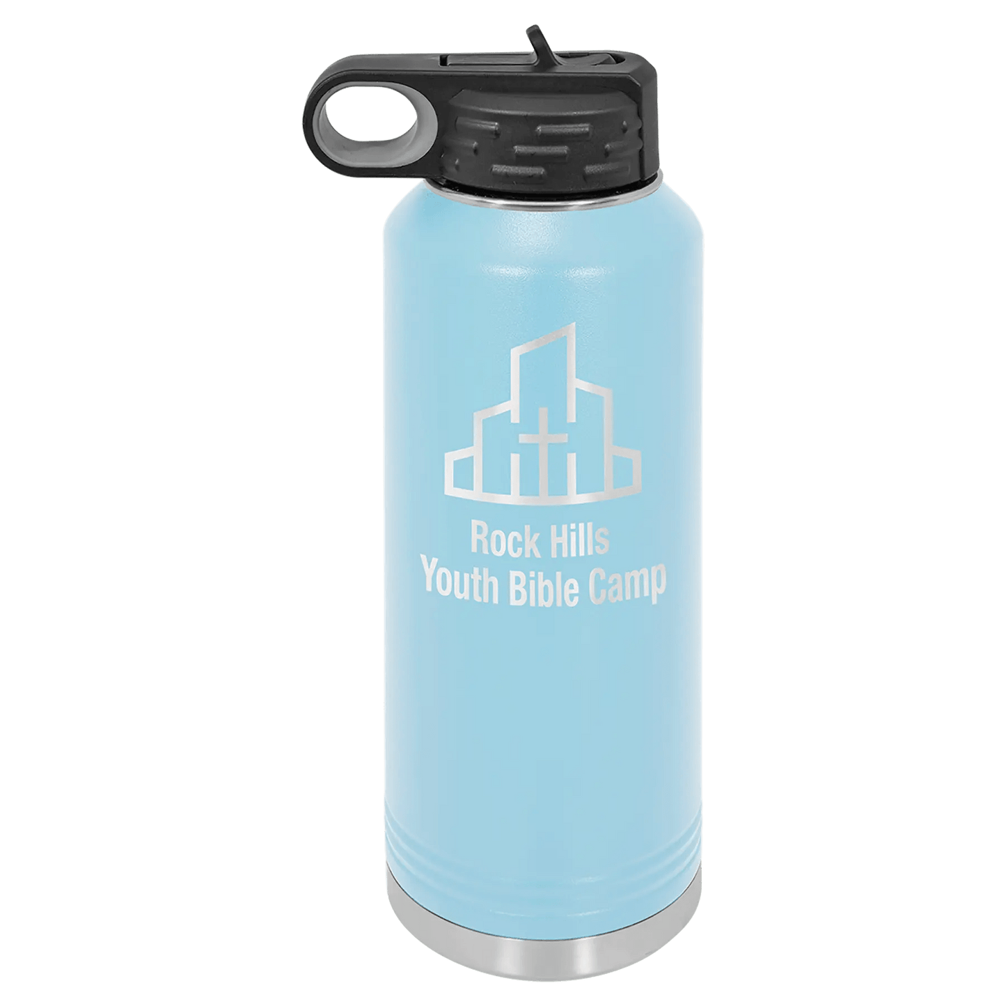 40 oz. Stainless Steel Bottle - Customized - Smalltown Connetchin
