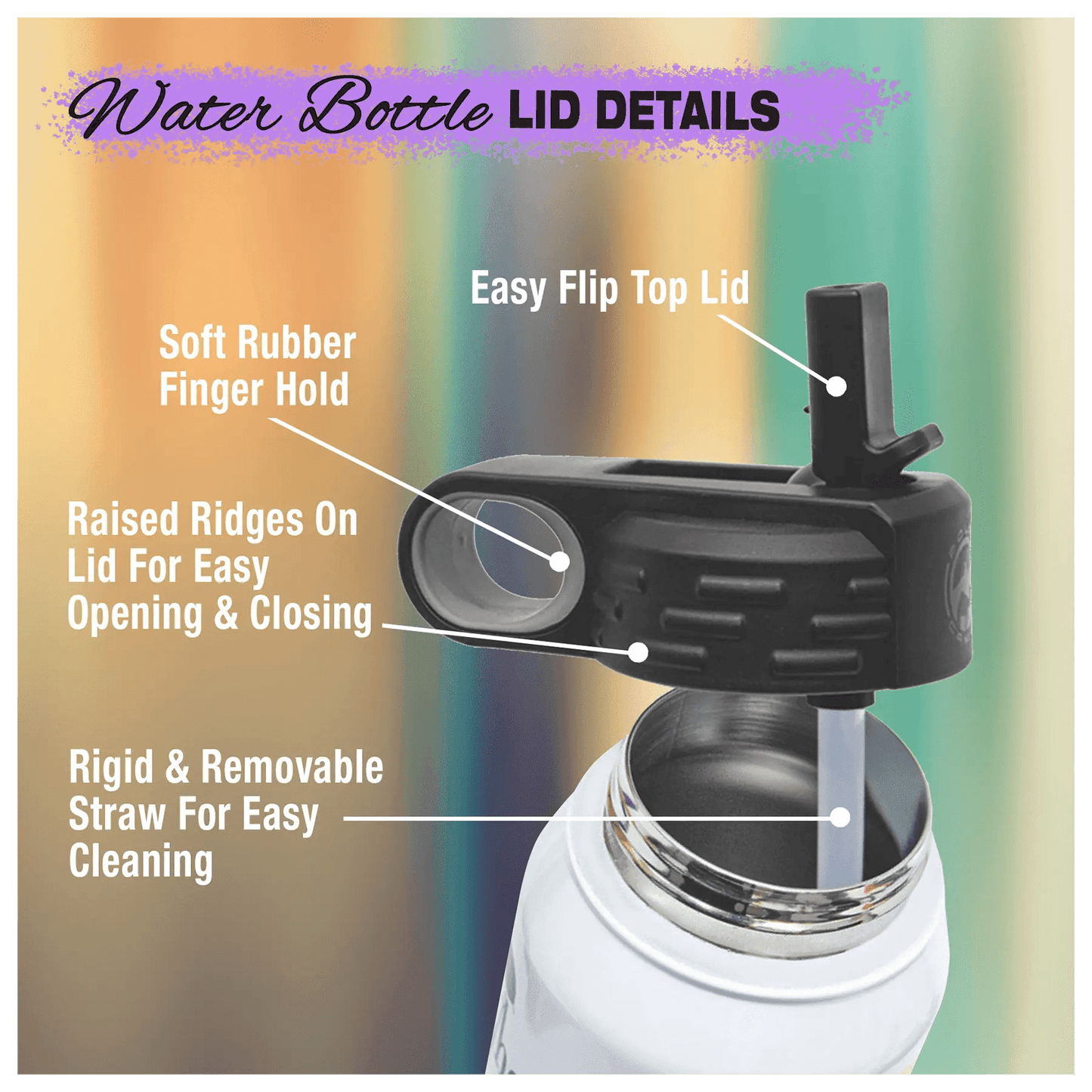 40 oz. Stainless Steel Bottle - Customized - Smalltown Connetchin