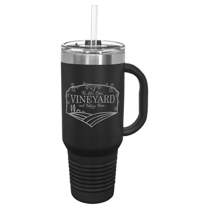 40 oz. Travel Mug with Handle - Customized - Smalltown Connetchin