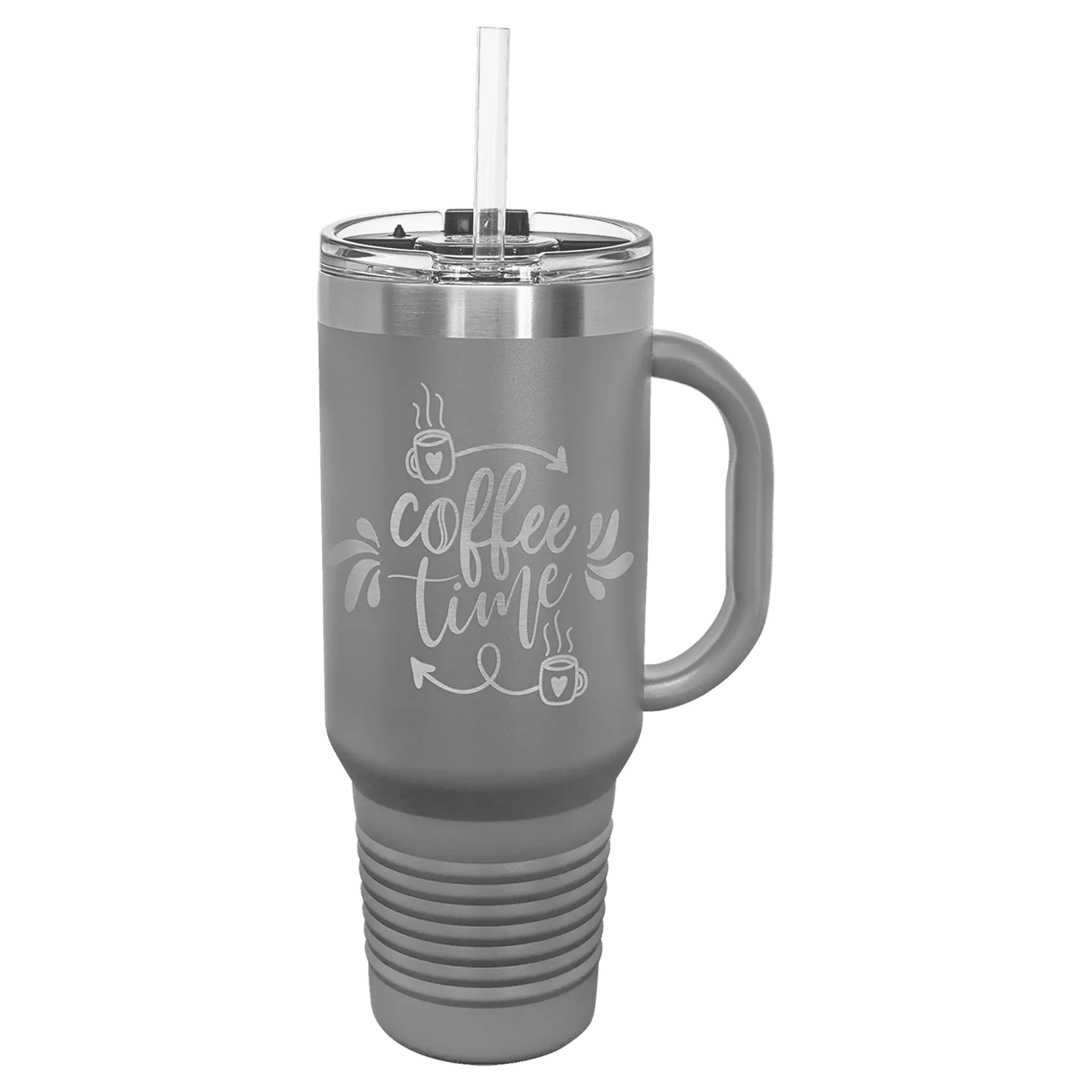 40 oz. Travel Mug with Handle - Customized - Smalltown Connetchin