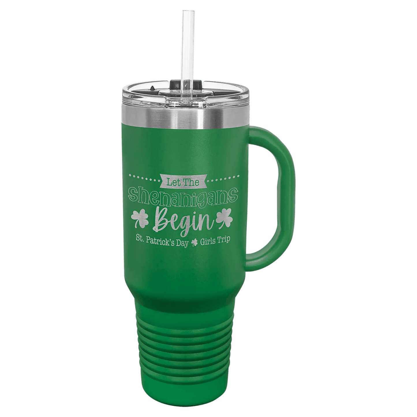 40 oz. Travel Mug with Handle - Customized - Smalltown Connetchin