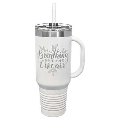 40 oz. Travel Mug with Handle - Customized - Smalltown Connetchin