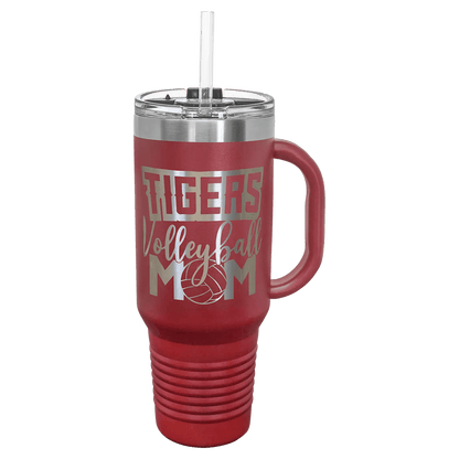 40 oz. Travel Mug with Handle - Customized - Smalltown Connetchin
