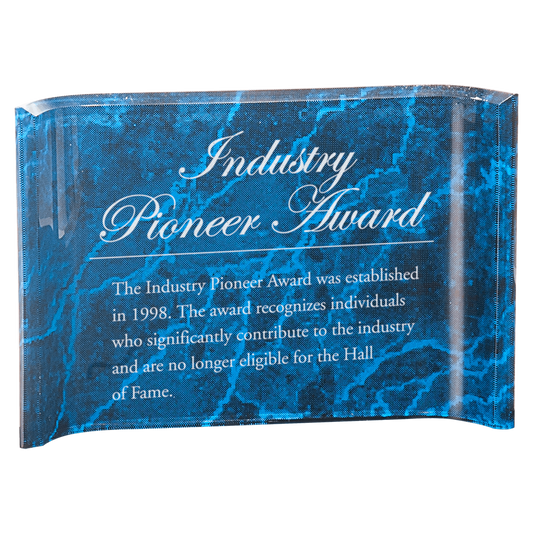 Acrylic Crescent Award