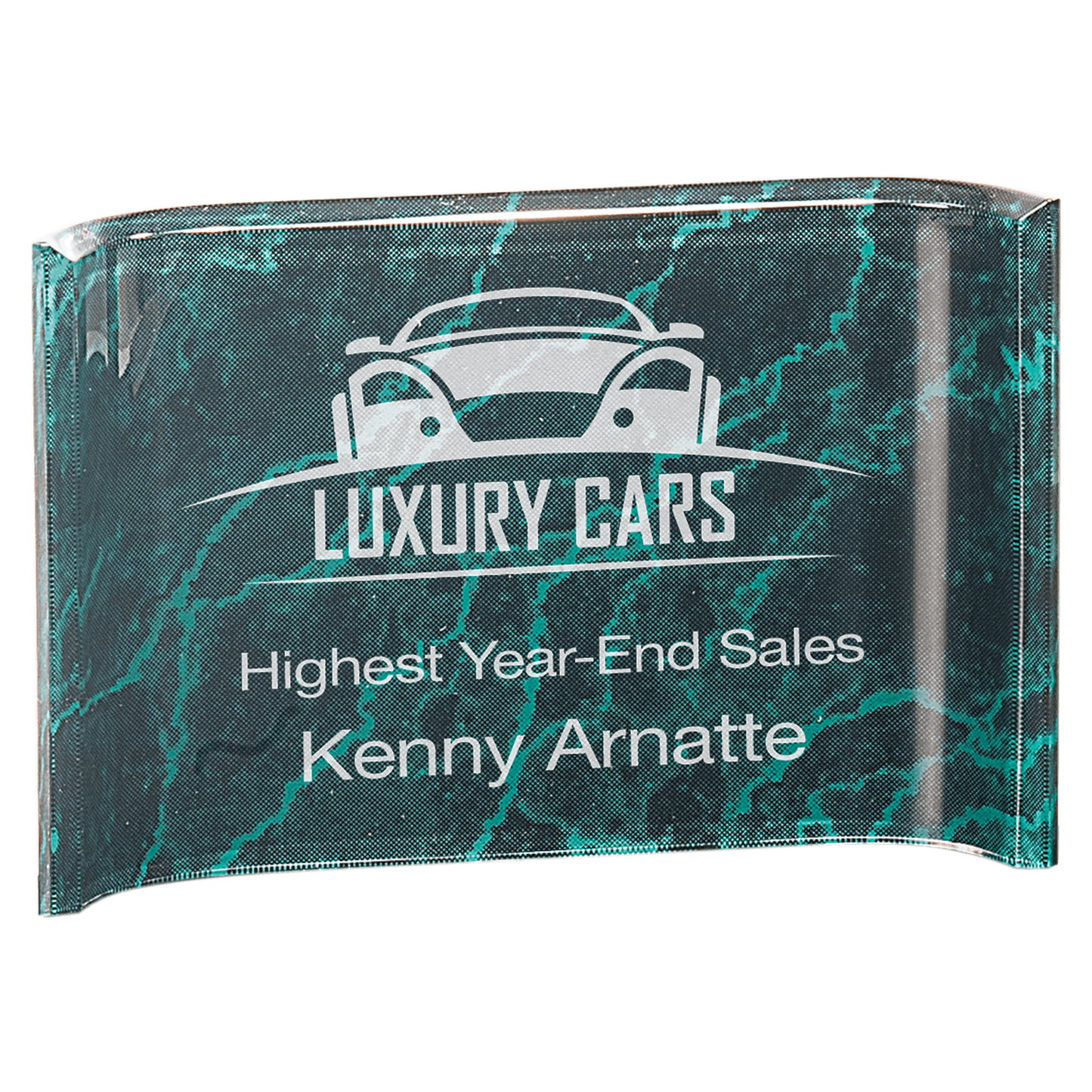 Acrylic Crescent Award