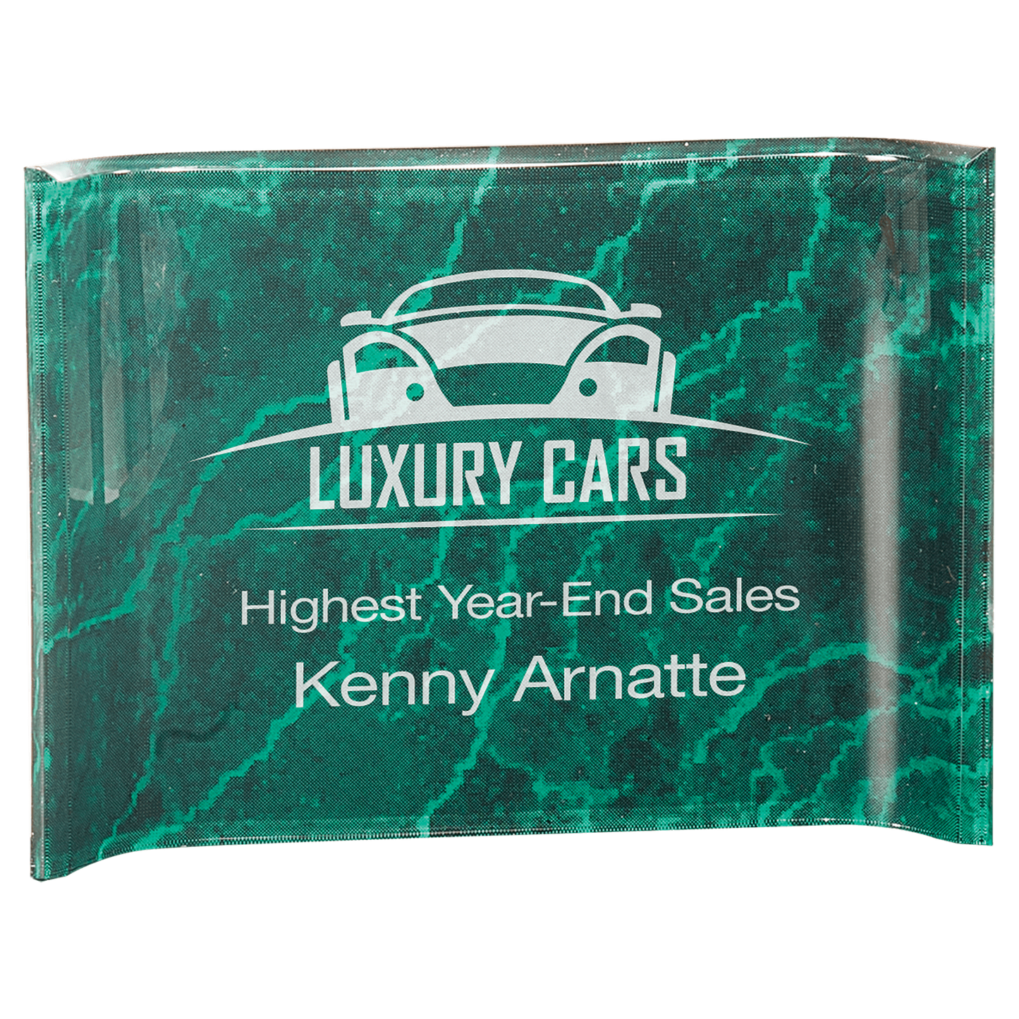 Acrylic Crescent Award