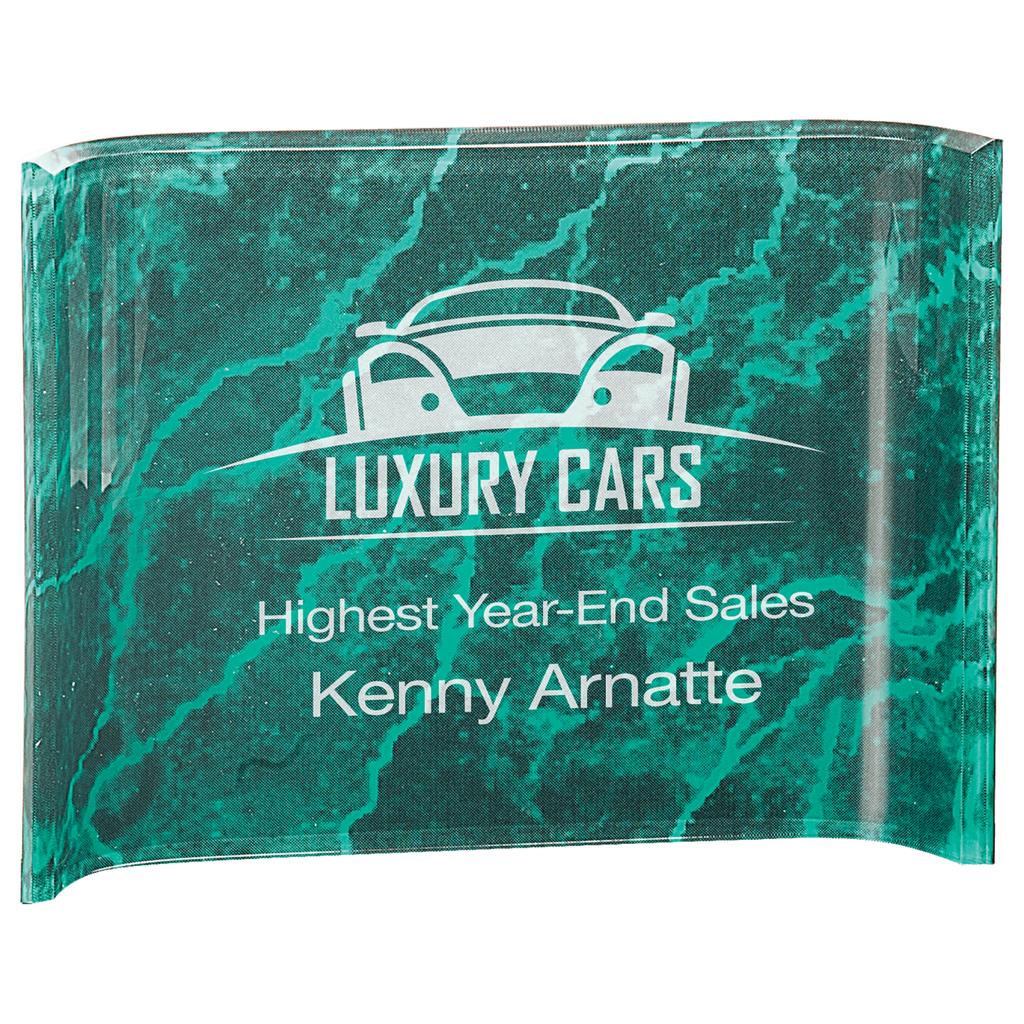 Acrylic Crescent Award