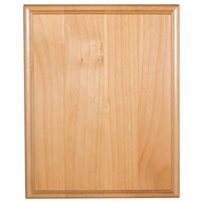 All American Red Alder Plaque with Marble Acrylic Plate Smalltown Connetchin