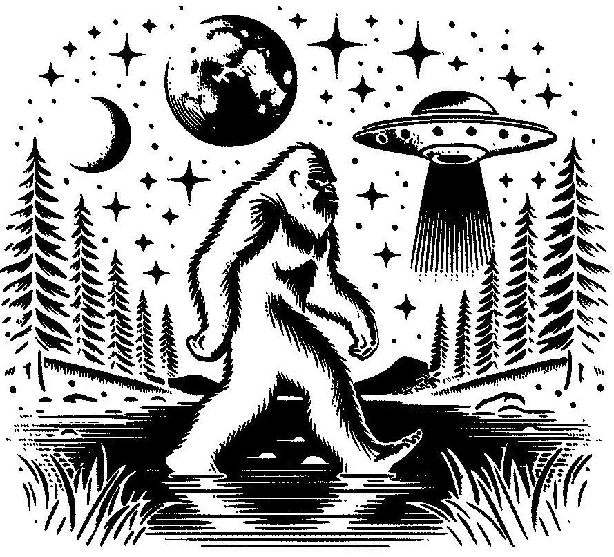 Bigfoot and UFO