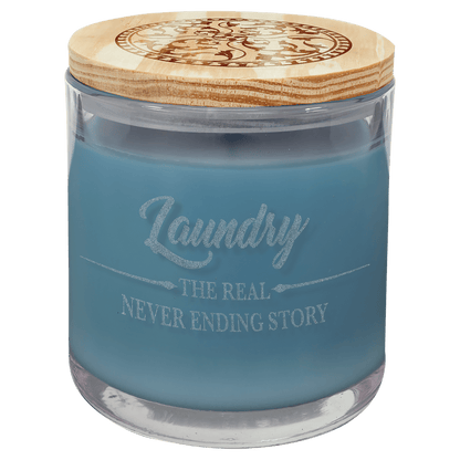 Candle in a Jar with Wood Lid - 14 oz. - Custom