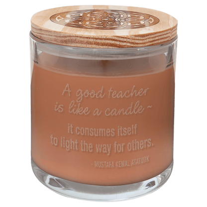 Candle in a Jar with Wood Lid - 14 oz. - Custom