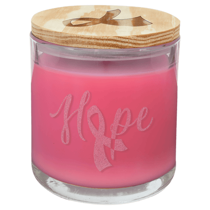 Candle in a Jar with Wood Lid - 14 oz. - Custom