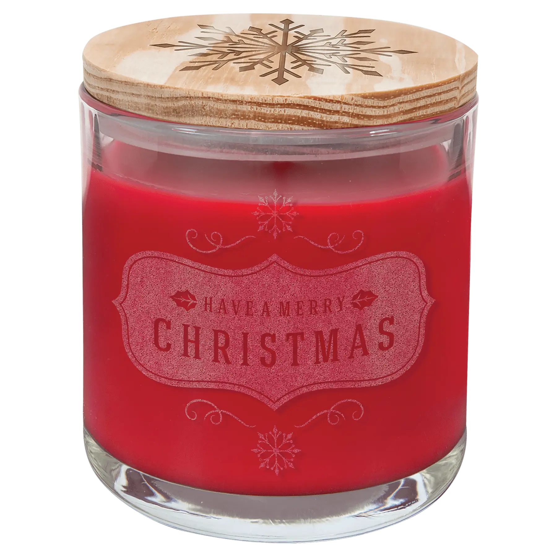 Candle in a Jar with Wood Lid - 14 oz. - Custom JDS