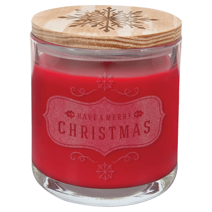 Candle in a Jar with Wood Lid - 14 oz. - Custom