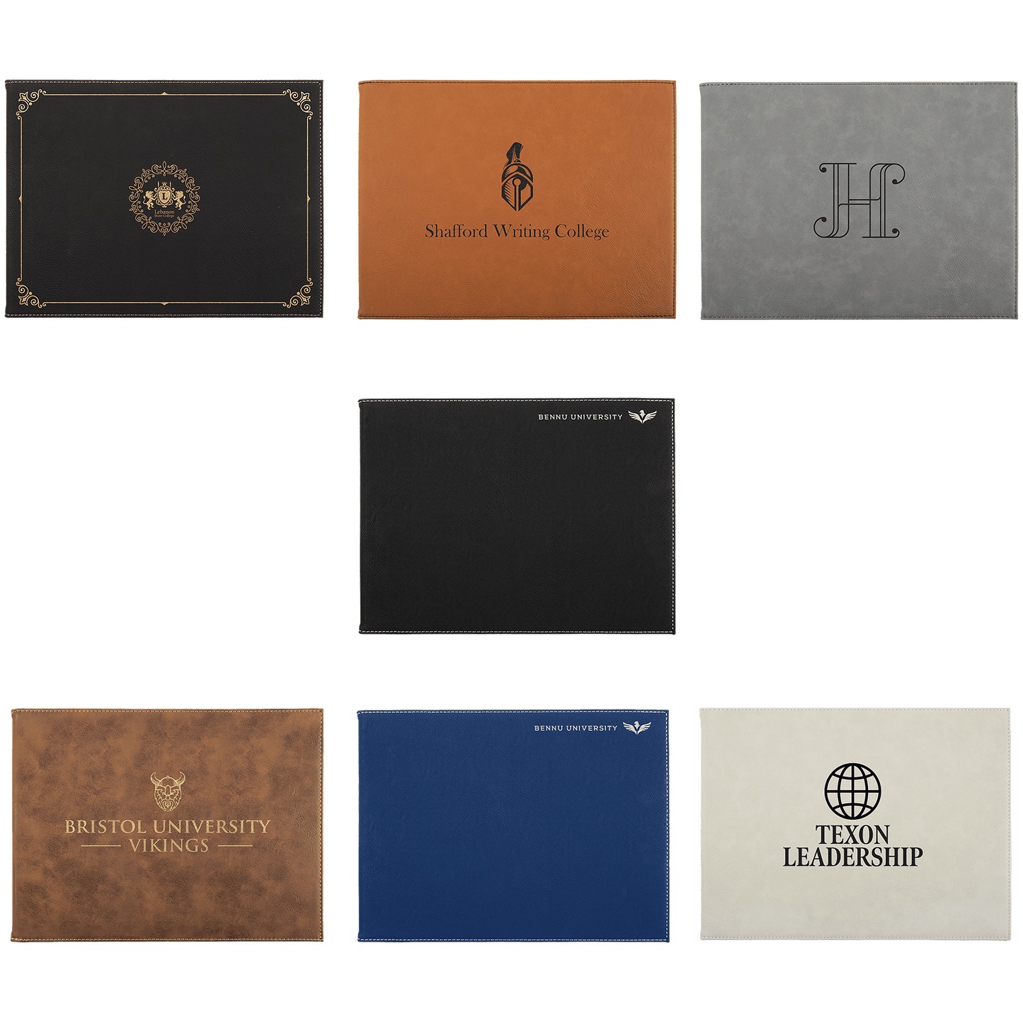 Customized Leatherette 8 1/2" x 11 Certificate Holder