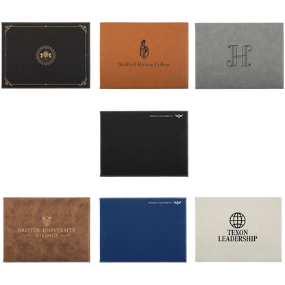 Customized Leatherette 8 1/2" x 11 Certificate Holder