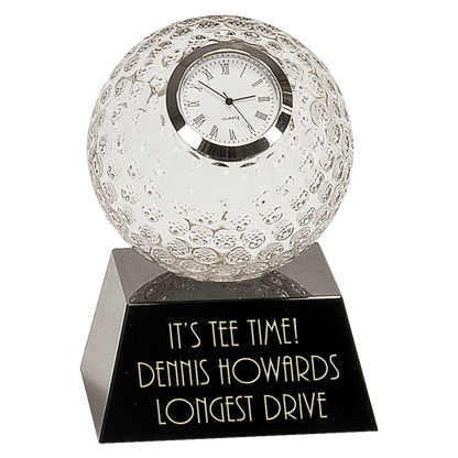 Clear Crystal with Clock JDS