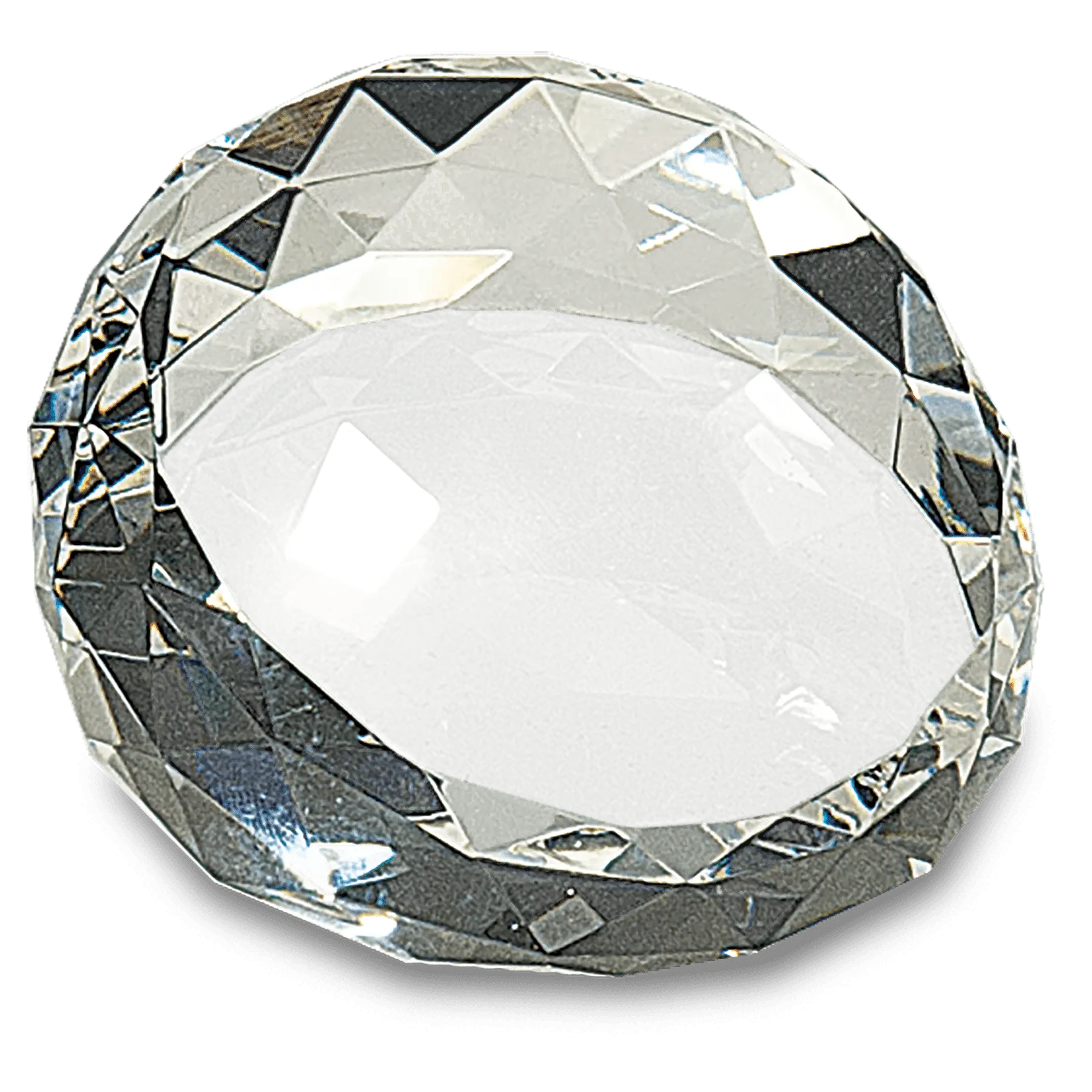 Crystal Paperweight JDS