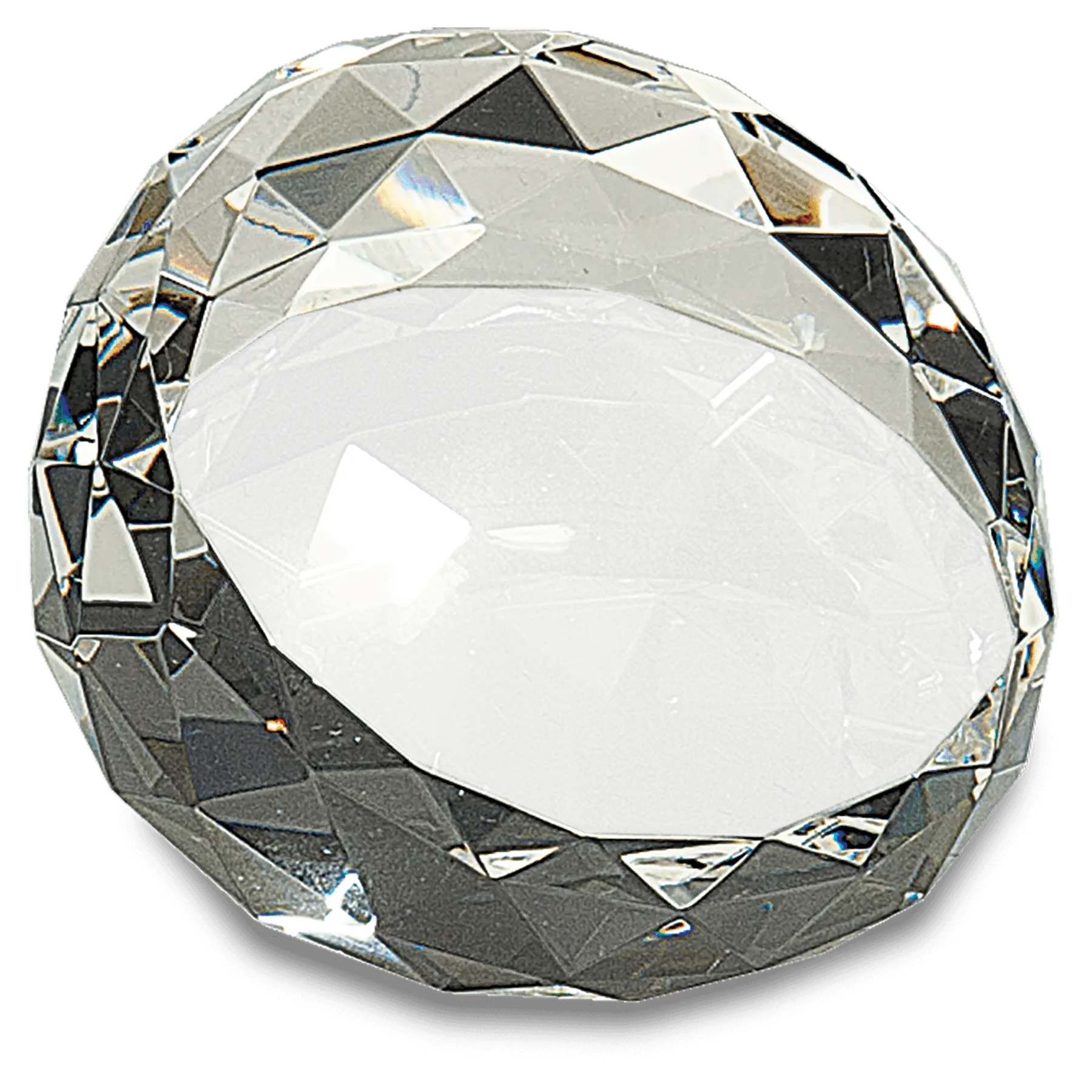 Crystal Paperweight JDS
