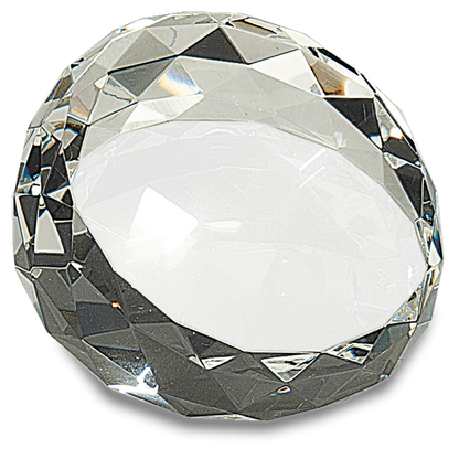 Crystal Paperweight JDS