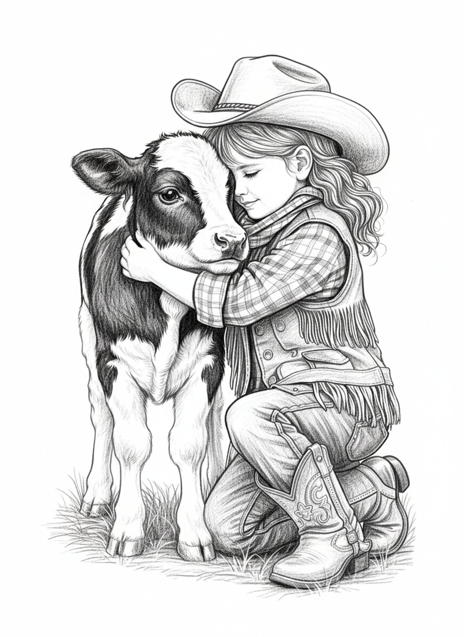 Cowgirl's Gentle Hug