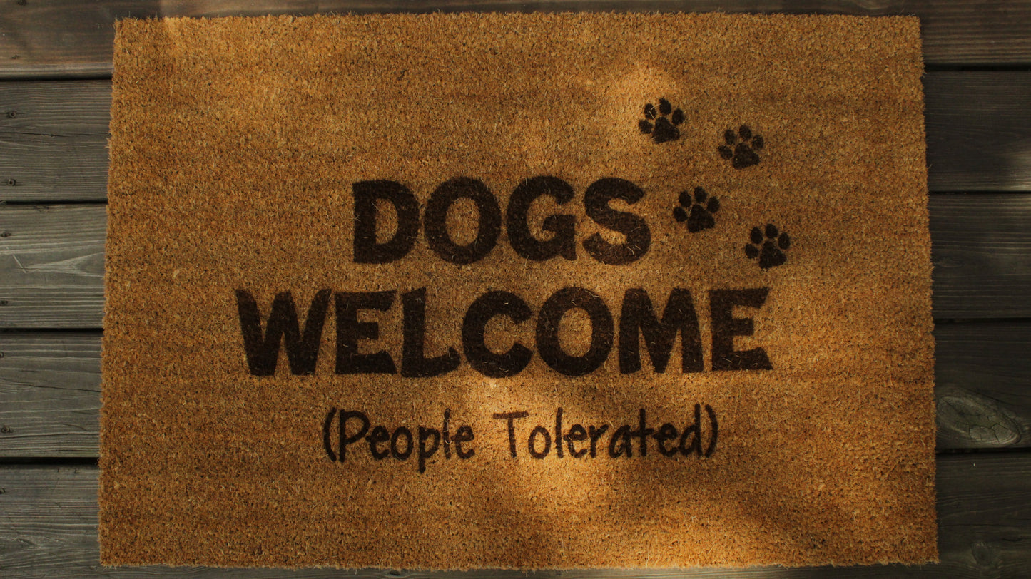 Coir Welcome Mat - Beacon Laser Creations LLC