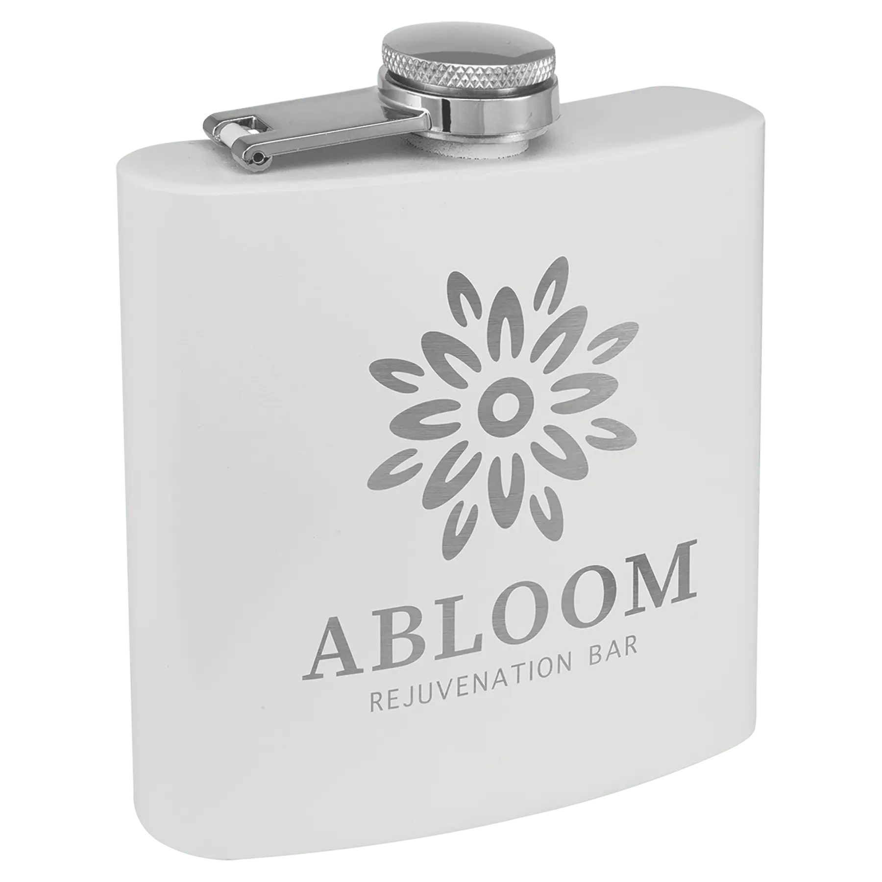 Powder Coated Stainless Steel Flask 6 oz. JDS