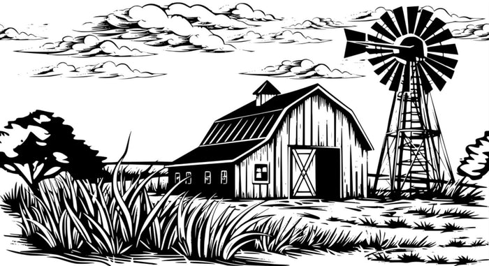 Farm & Windmill