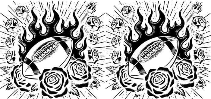 Football & Roses