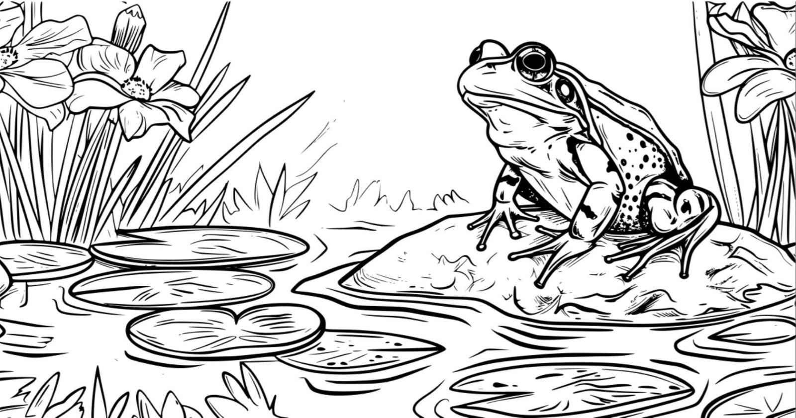 Frog on a Rock