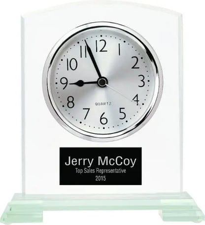 Glass Clock JDS