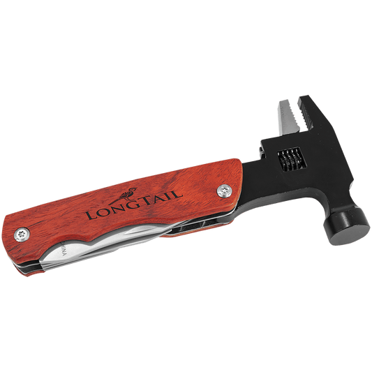 Hammer Multi-Tool with Wood Handle/Pouch