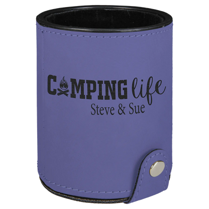 Leatherette Dice Cup with 5 Dice - Custom JDS