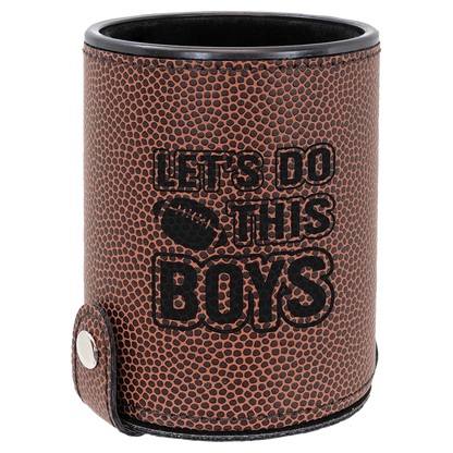Leatherette Dice Cup with 5 Dice - Custom JDS