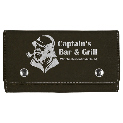 Leatherette Card & Dice Set - Custom JDS