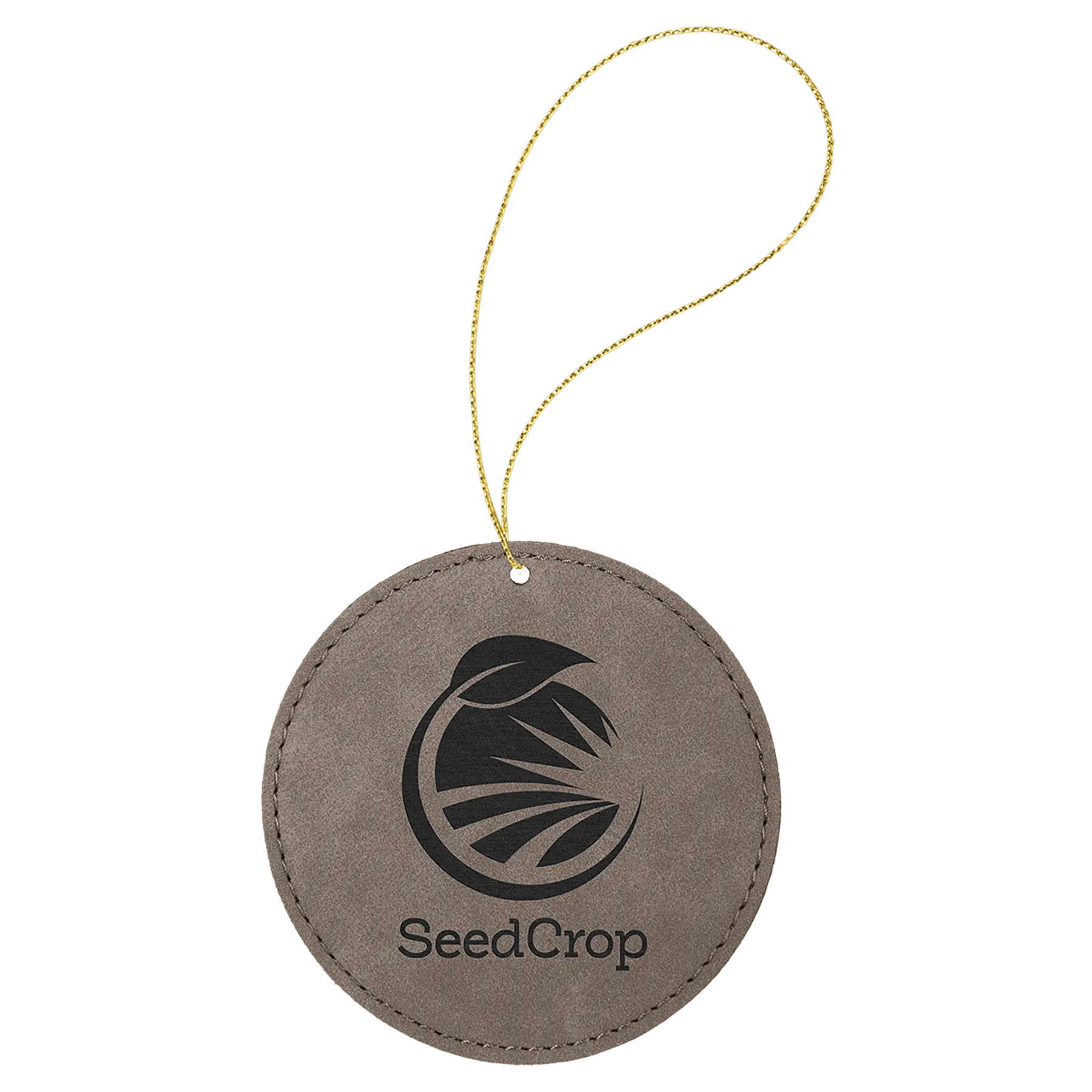 Leatherette Ornament with String - Custom JDS