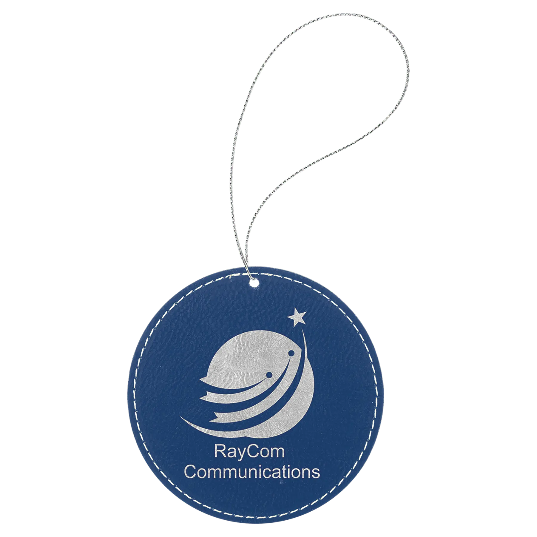 Leatherette Ornament with String - Custom JDS