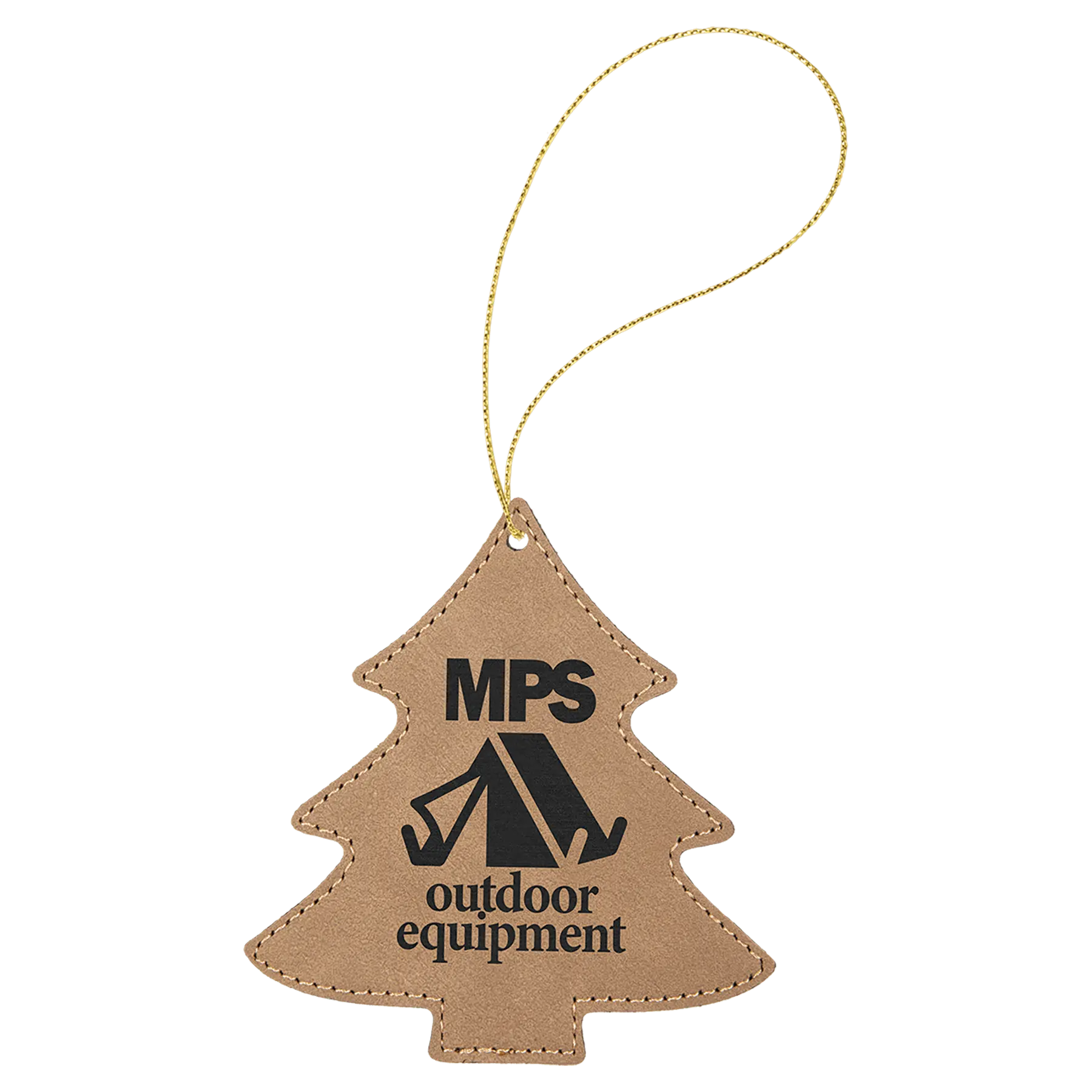 Leatherette Ornament with String - Custom JDS