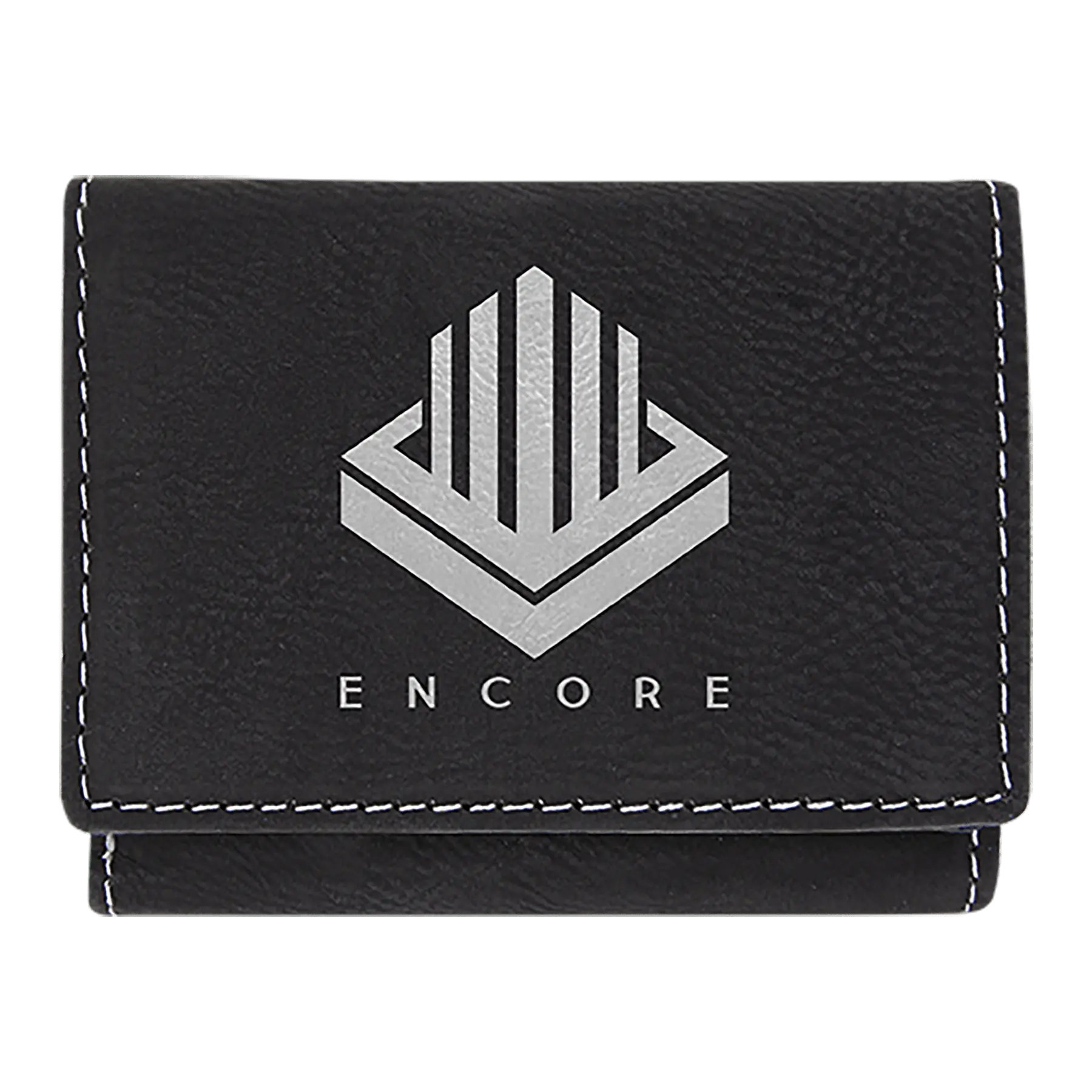 Wallet Trifold with RFD Blocking 3" x 4" Leatherette - Custom JDS